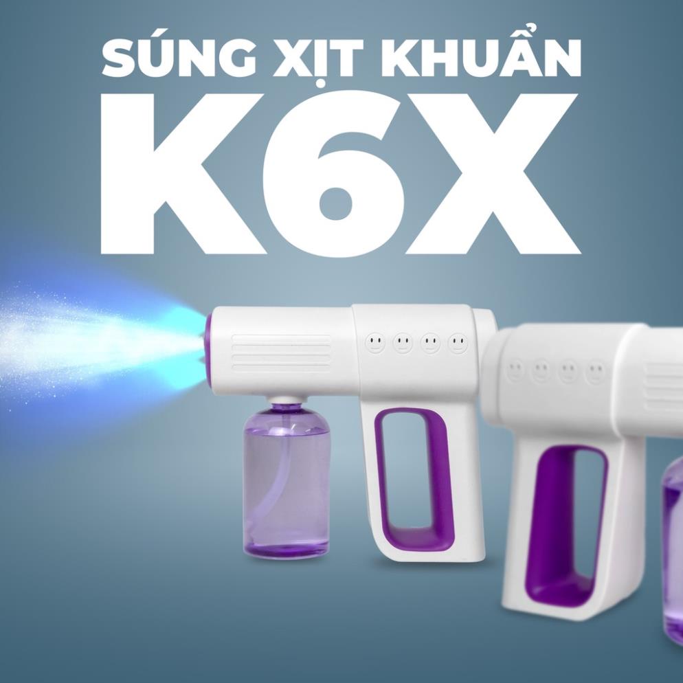 Máy Xịt Khử Khuẩn K6X NaNo Hàng Chính Hãng - Máy phun sương khử trùng sát khuẩn K6X