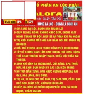 Bột thảo dược phong thủy Alofa