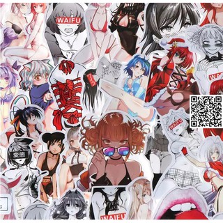 1178 Hình dán Anime nhân vật nữ Dễ Thương chống trầy, chống thấm nước, không phai màu dưới ánh nắng