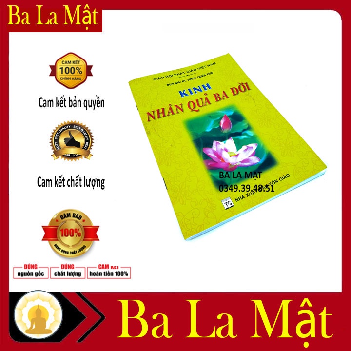 Sách - Kinh Nhân Quả Ba Đời