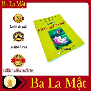 Sách - Kinh Nhân Quả Ba Đời