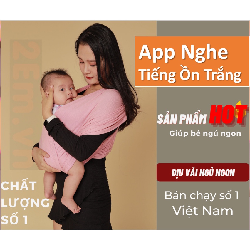 App Nghe Tiếng Ồn Trắng Bằng thiết bị của bạn - (white noise tạo tiếng ru giúp bé ngủ ngon,sâu giấc)