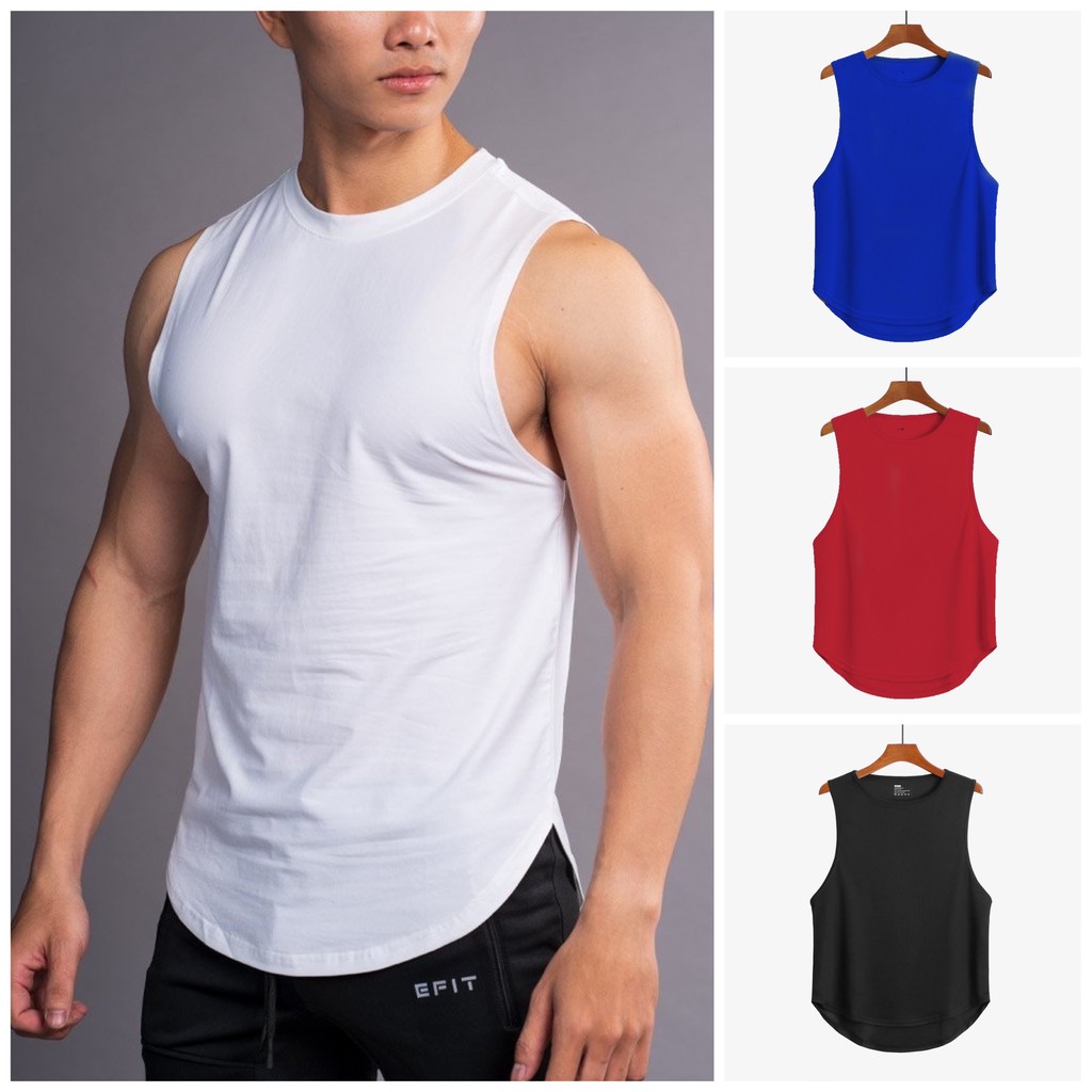 [Mã SKAMA07 giảm 8% TỐI ĐA 50K đơn250K] Áo thun lạnh ba lỗ nam, áo thể thao tanktop HN co giãn 4 chiều - ALIBU | BigBuy360 - bigbuy360.vn