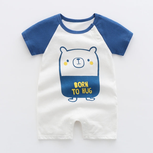 Bộ liền thân cho bé sơ sinh bodysuit cho bé trai body bé trai hàng quảng châu xịn xò