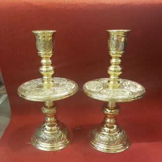 Chân nến thờ bằng đồng đủ kích cỡ