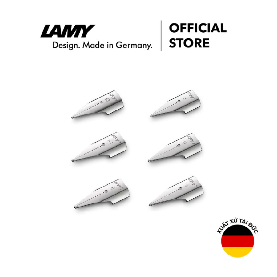 Ngòi bút cao cấp LAMY Steel polish / Nib grades Z50 - Hãng phân phối chính thức