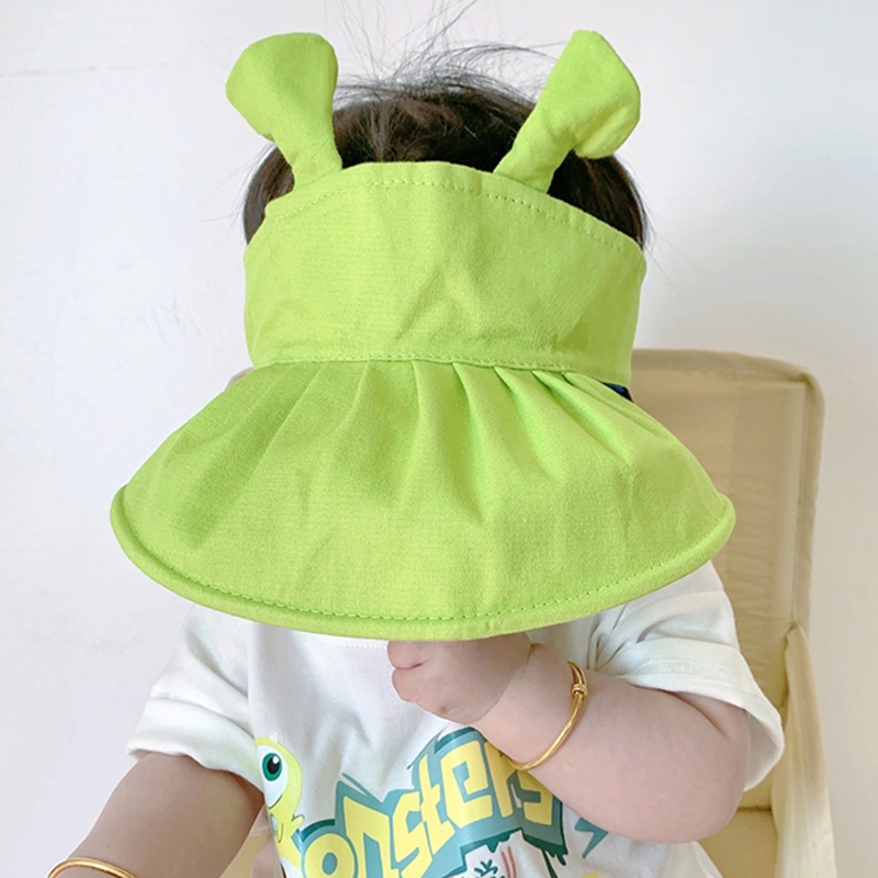 Nón Tai Bèo Chống Nắng Vành Rộng Thời Trang Mùa Hè Cho Bé 1-3 Tuổi