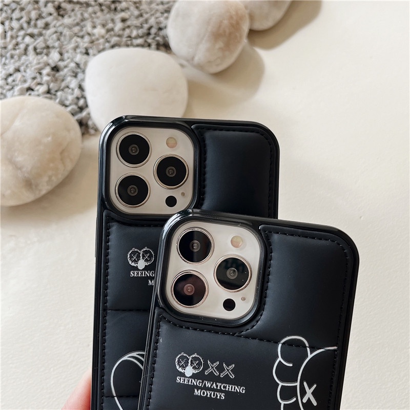 Ốp điện thoại họa tiết áo khoác phao thời trang thích hợp cho iphone 13 pro max 12 pro 11 pro max x xs xr