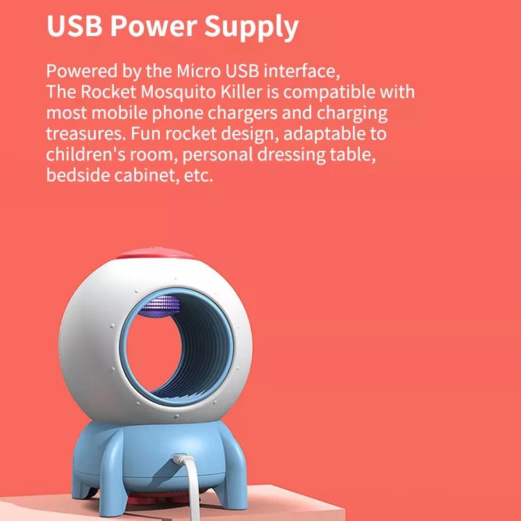 Xiaomi Youpin Đèn UV Diệt Muỗi  DC 5V - 0.3A Sạc Cổng USB Tiện Lợi