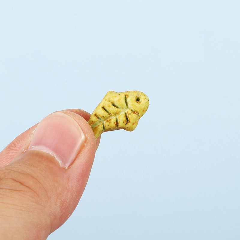 BÁNH QUY CATNIP HÌNH CÁ GIÀNH CHO MÈO GÓI 40g GIẢM BÚI LÔNG HÔI MIỆNG