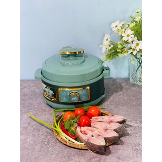 Nồi áp suất điện đa năng Unie UN630 Hầm rán lẩu kho xào trong 1 chiếc nồi
