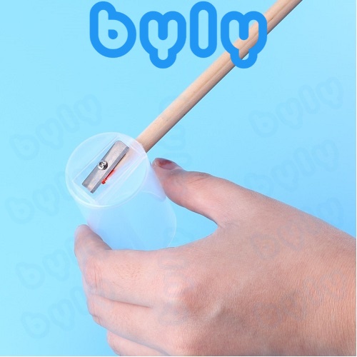 Bút chì màu gỗ cao cấp không sơn hình cô gái BAOKE - có kèm chuốt PO1612 - PO1624 - PO1636 - PO1648
