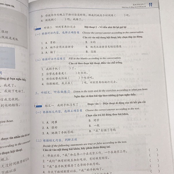 Sách-Giáo Trình Phát Triển Hán Ngữ Nghe Sơ Cấp 1
