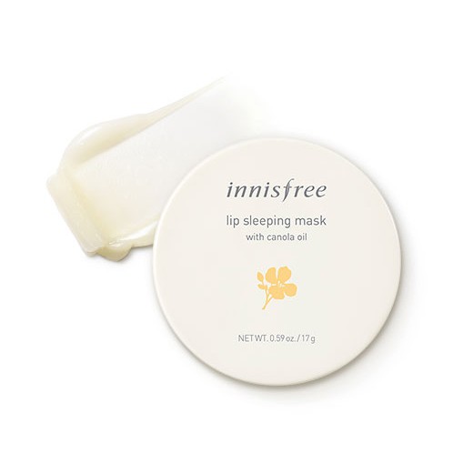 Mặt Nạ Ngủ Cho Môi Từ Dầu Hoa Cải Innisfree Lip Sleeping Mask with Canola Oil 17g