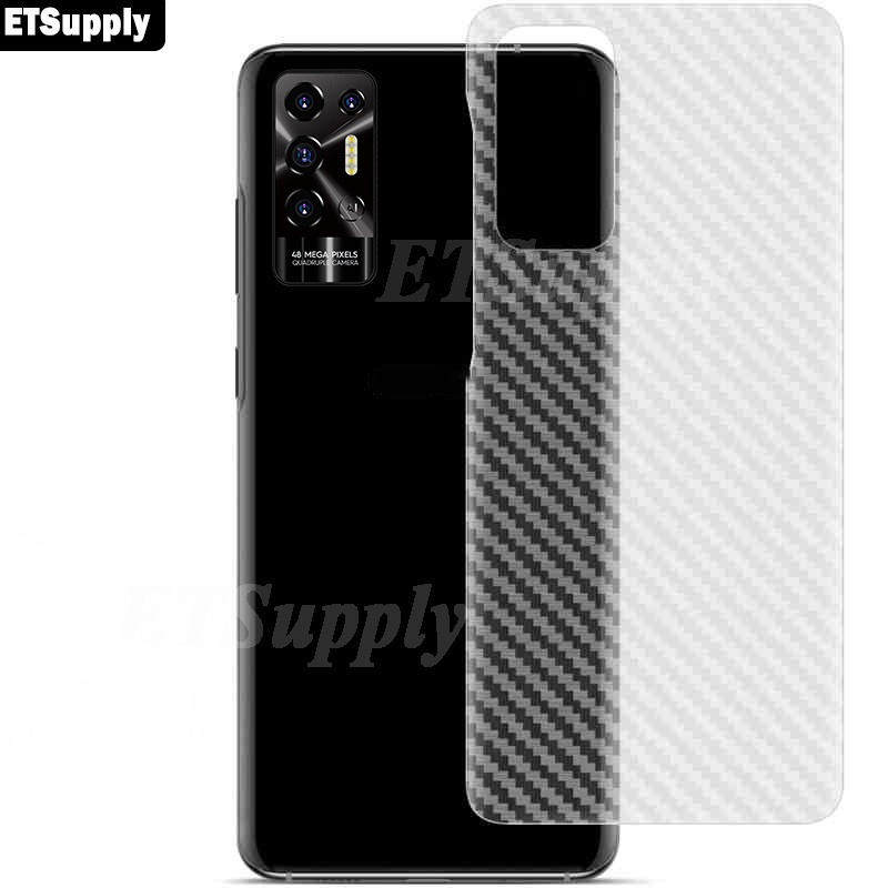 Set 2 ốp điện thoại Sợi Carbon Cho Tecno Pova 2