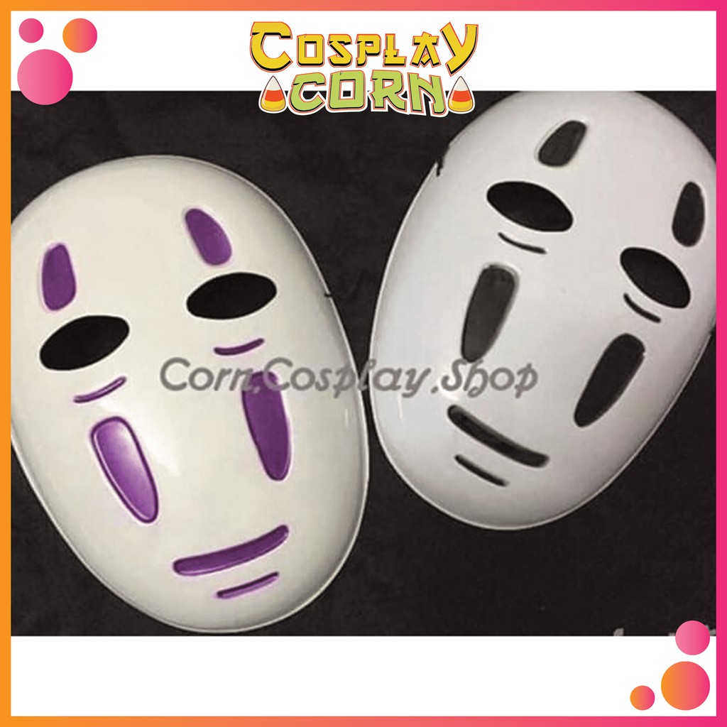 Mặt nạ vô diện hoá trang nhân vật anime vô diện mask hoá trang hallowen cosplay