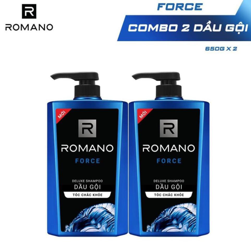 Dầu gội Romano Force cổ điển lịch lãm 650g