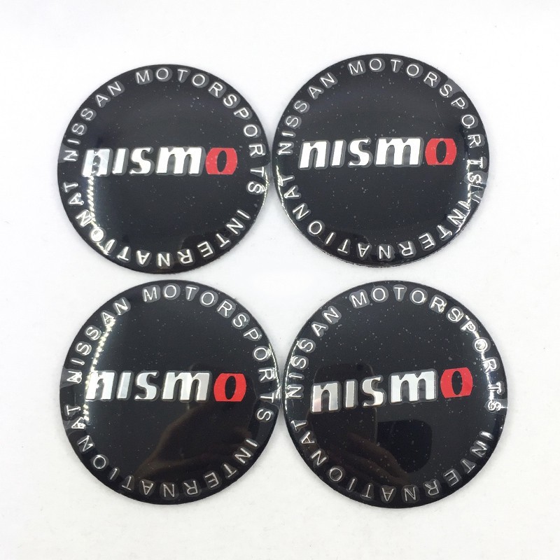 4 Nắp Chụp Mâm Bánh Xe Hơi 56mm Nismo