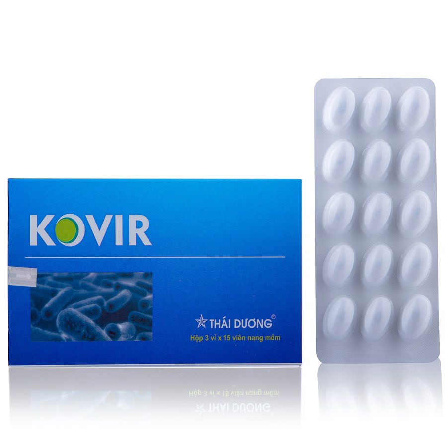 Viên uống Kovir tăng cường kháng thể, tăng sức đề kháng