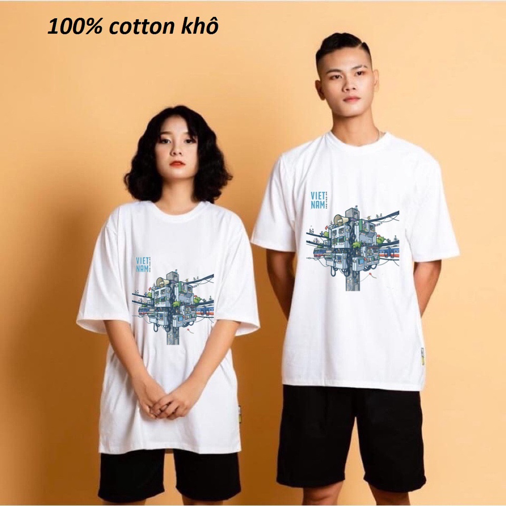 ÁO THUN ĐÔI TAY LỠ, ÁO PHÔNG CẶP ĐÔI TAY LỠ FEENY