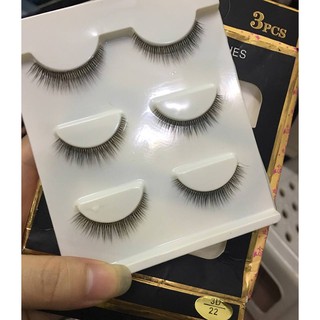 Mi Giả 3D Lông Chồn 3 Đôi
