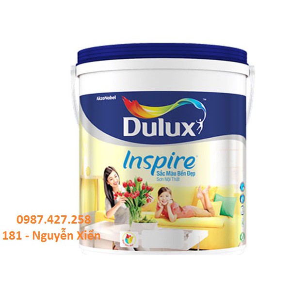 Sơn nước nội thất Dulux Inspire 39A bề mặt mờ 18Lit