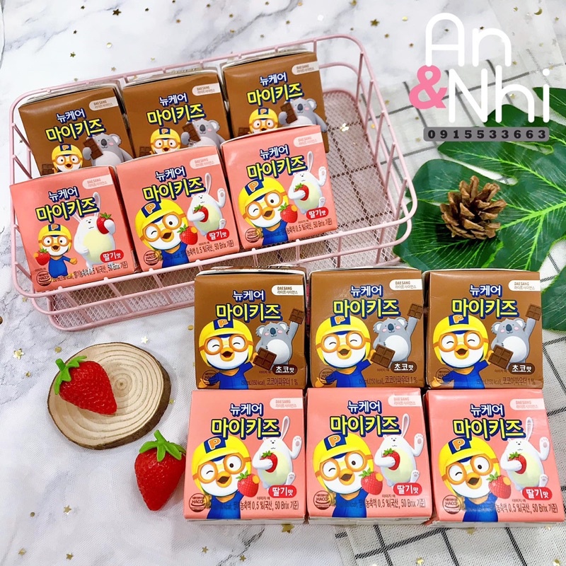 SỮA NƯỚC PORORO CHO BÉ TỪ 1 TUỔI