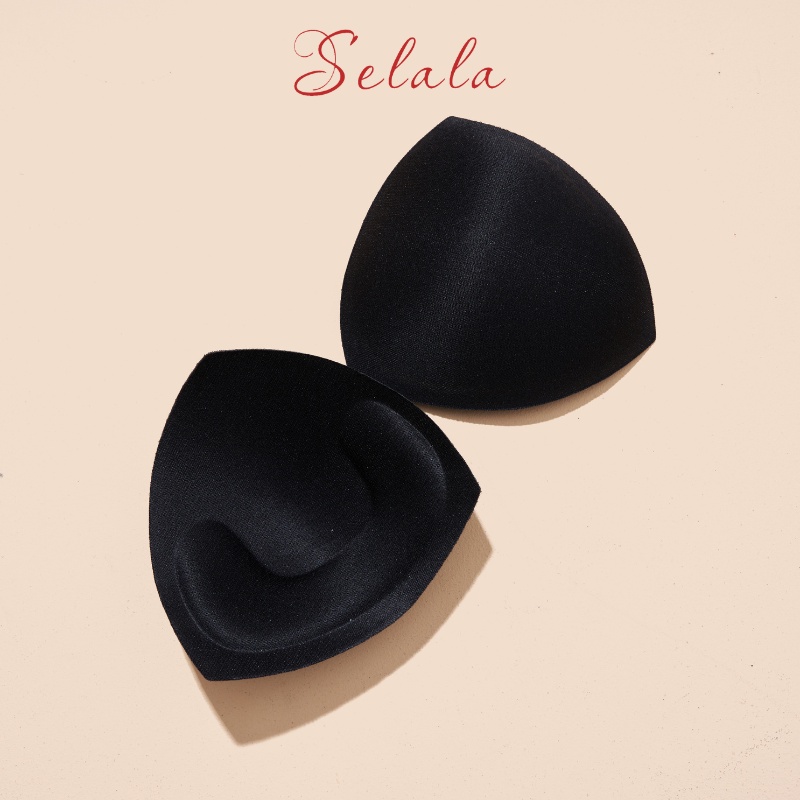 Miếng Mút Độn Selala Nâng 1.5cm Thiết Kế Tam Giác Giảm Xô Lệch Mềm Mại Pk20