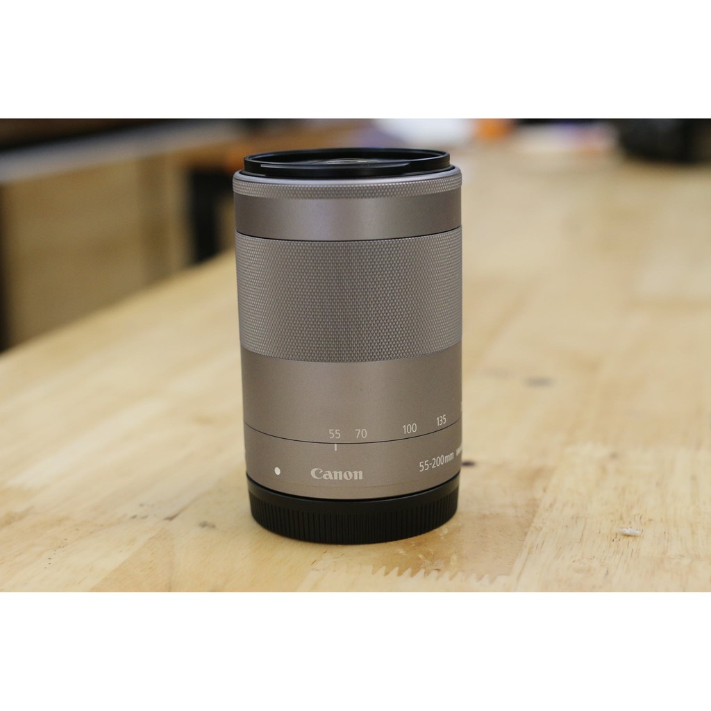 ỐNG KÍNH CANON EF-M55-200MM F4.5-6.3 IS STM /BẠC