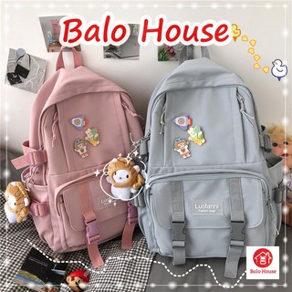 Balo Học Sinh Basic, Tặng Sticker - Balo House BL2203