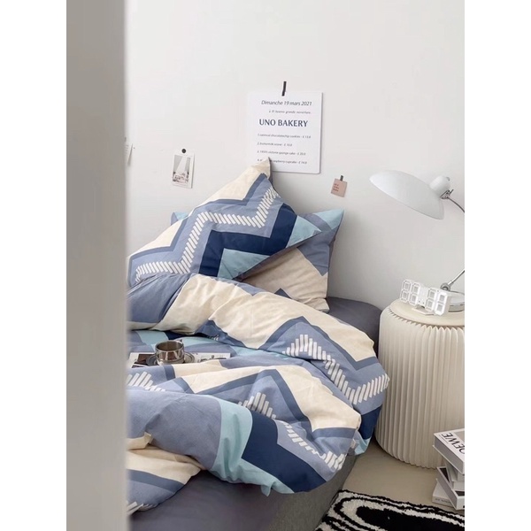 Bộ chăn ga gối cotton 100% REE Bedding đủ size giường nệm CT167