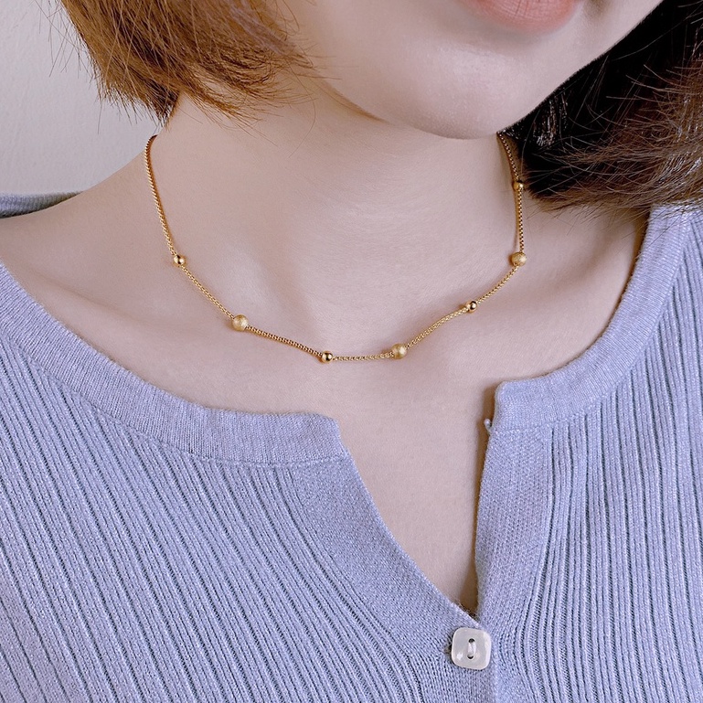 Vòng cổ OPK GX2096 bằng thép không gỉ thời trang cho nữ