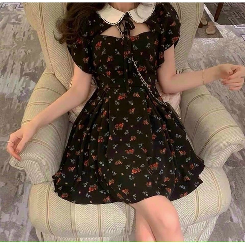 Đầm hoa nhí #bigsize 60kg đến 90kg | BigBuy360 - bigbuy360.vn