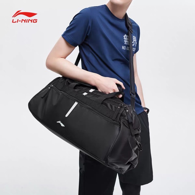 Túi Trống Lining chống nước, siêu bền đẹp. Có ngăn đựng giày li-ning | BigBuy360 - bigbuy360.vn