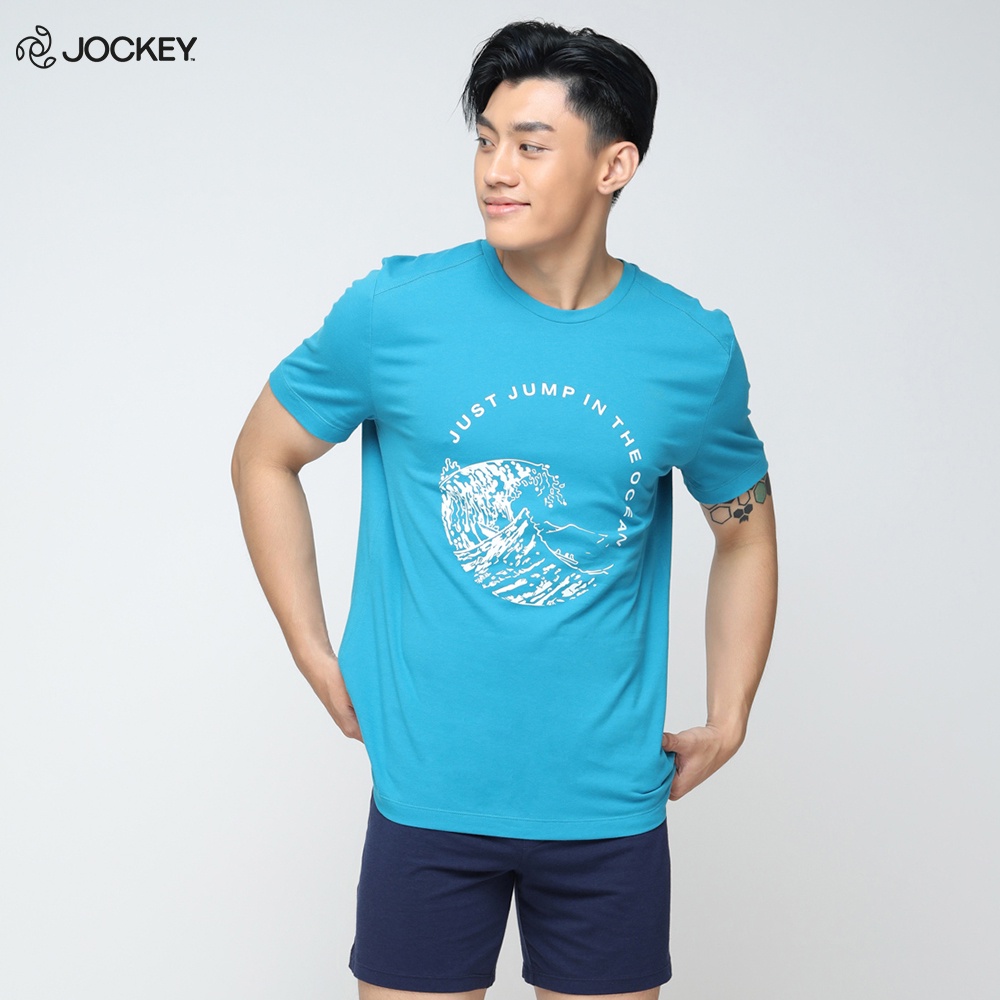 Áo Thun Nam Jockey Cotton In Hình  - J1137