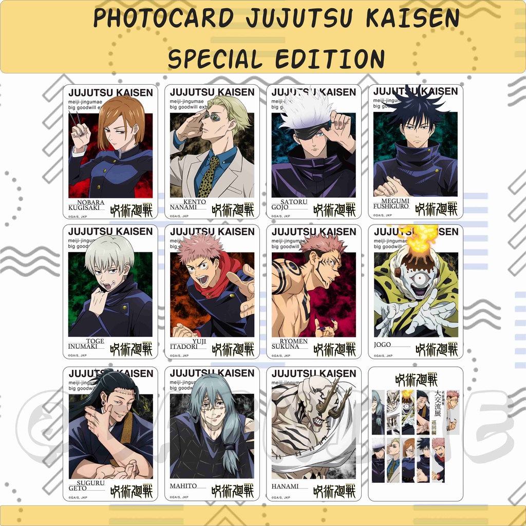 Ảnh Nhân Vật ANIME Jujutsu KAISEN