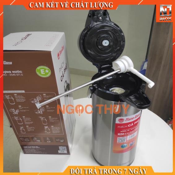 Bình thủy Rạng Đông  inox cao cấp,mẫu mới sang trọng