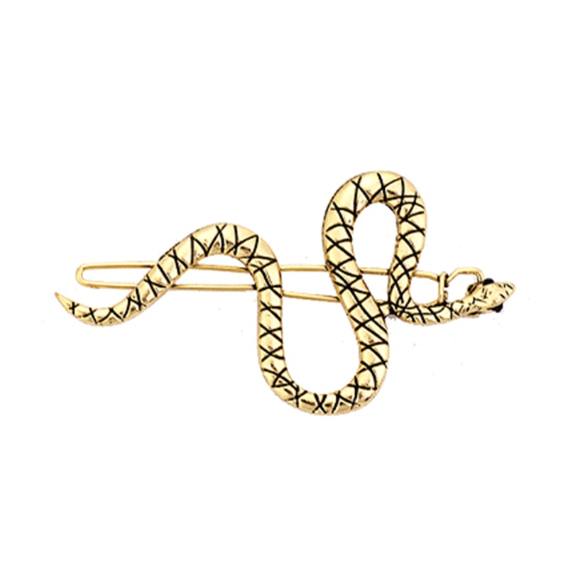 Kẹp Tóc Hình Con Rắn Phong Cách Vintage Dành Cho Nữ