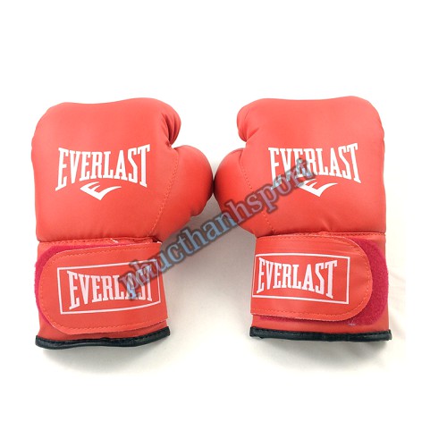Găng đấm boxing Everlast 12oz (đỏ)