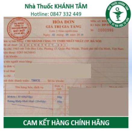 ! Xương khớp Nhất Nhất (Hộp 20 viên) ! !