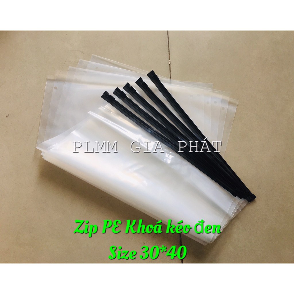 1KG TÚI ZIPPER ĐỰNG QUẦN ÁO