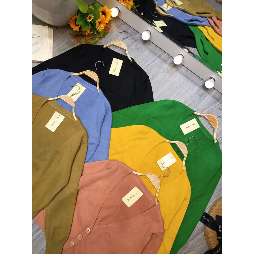 Áo cadigan len mịn xịn sò (kèm ảnh thật,video) | BigBuy360 - bigbuy360.vn