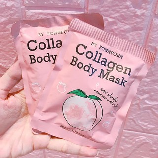 Ủ Trắng đào collagen body Mask
