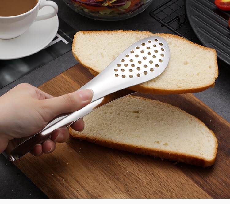 Kẹp Gắp Thức Ăn Bằng Thép Không Gỉ