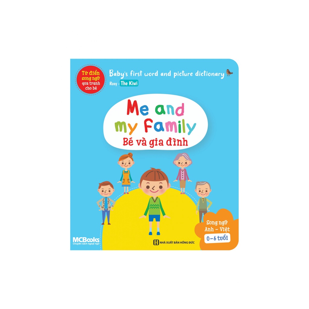 Sách - Từ điển song ngữ qua tranh cho bé - Baby’s first word and picture dictionary Cho bé từ 0 đến 6 tuổi Boxset 6 cuốn