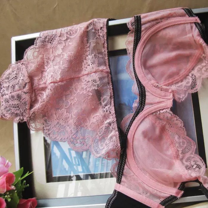 Bộ đồ lót B046 Mand ren nơ có gọng không mút siêu sexy | BigBuy360 - bigbuy360.vn