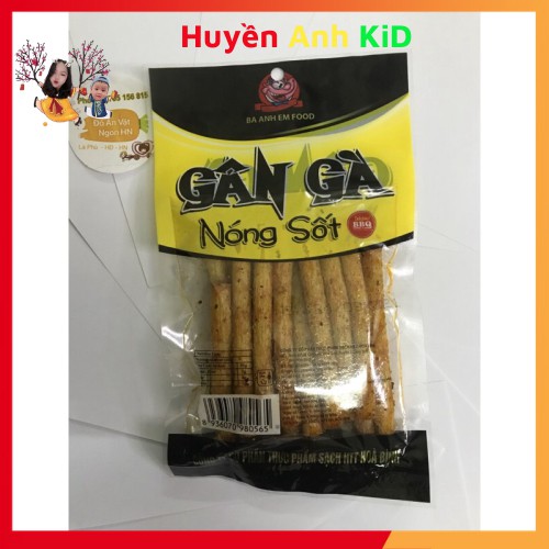 10 Gói Snack Gân Gà Nong Sốt Đồ Ăn Vặt Cay Ngon Hà Nội