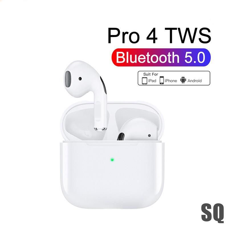 Tai nghe Bluetooth PRO4 Cảm ứng vân tay, công nghệ Bluetooth 5.0