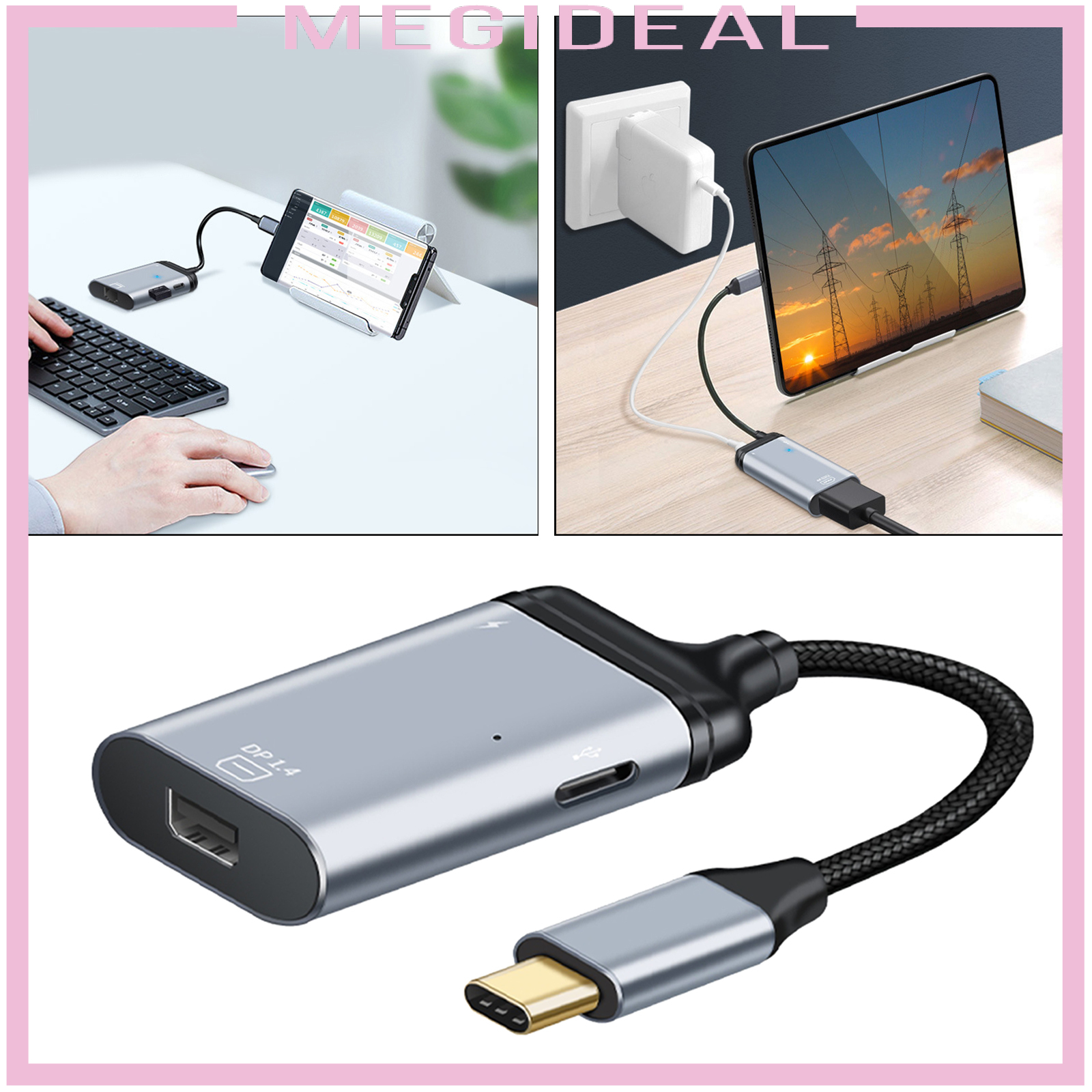 Đầu Chuyển Đổi Usb 2.0 Type C Sang Hdmi Cho Macbook Pro Hdmi Sang Usb C | BigBuy360 - bigbuy360.vn