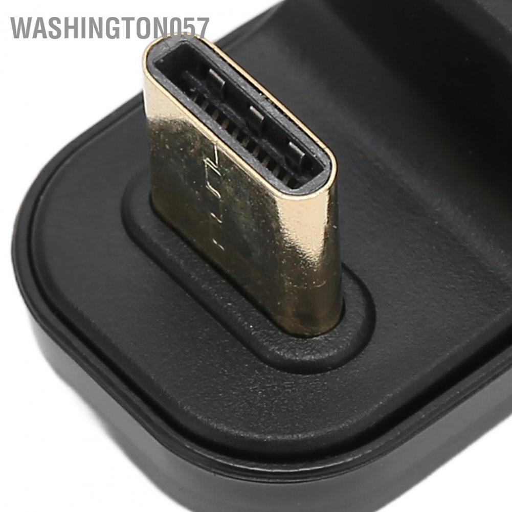 Washington057 Washington057 Bộ chuyển đổi Loại C Nữ sang Nam Hỗ trợ đa chức năng 40Gbps Truyền dữ liệu 8K ở 60Hz PD100W